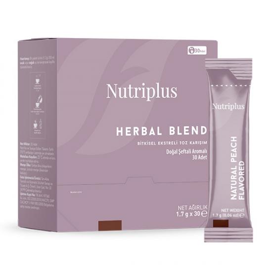 FARMASİ NUTRIPLUS HERBAL BLEND ŞEFTALİ 1.7 G x 30